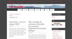 Desktop Screenshot of etat-de-savoie.com