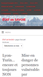 Mobile Screenshot of etat-de-savoie.com
